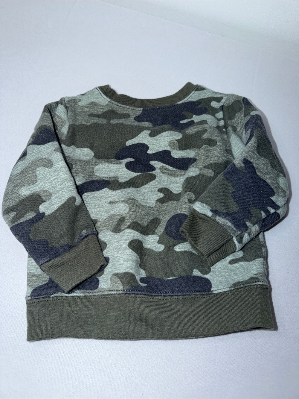 Garanimals Green Camo Crewneck Sweatshirt
